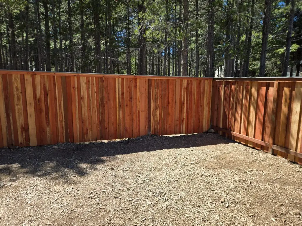 Fence Installation Project in Tahoma