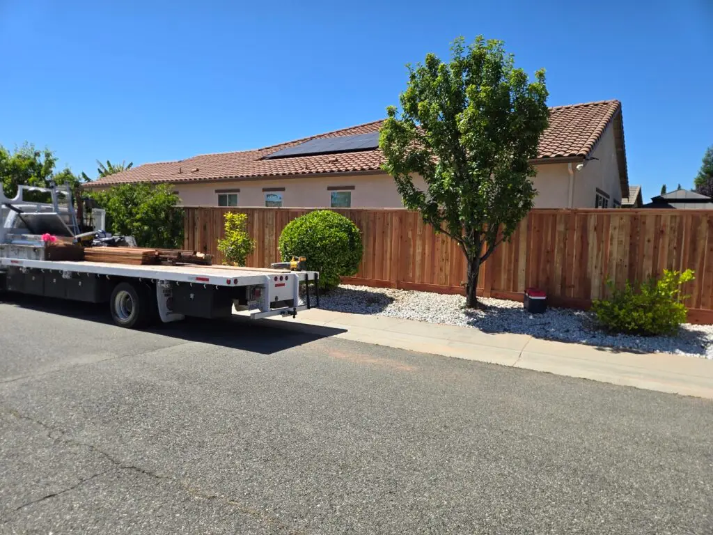 Board-on-Board Privacy Fence Installation in Roseville