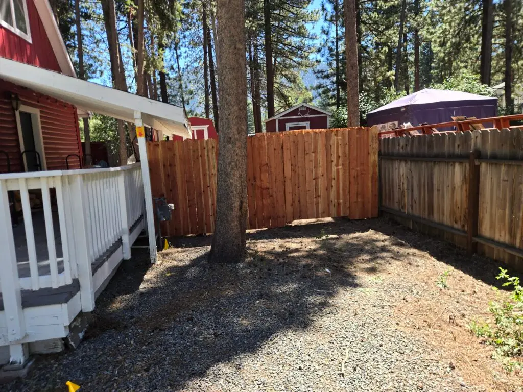 Fence Replacement and Installation in South Lake Tahoe — fence installation